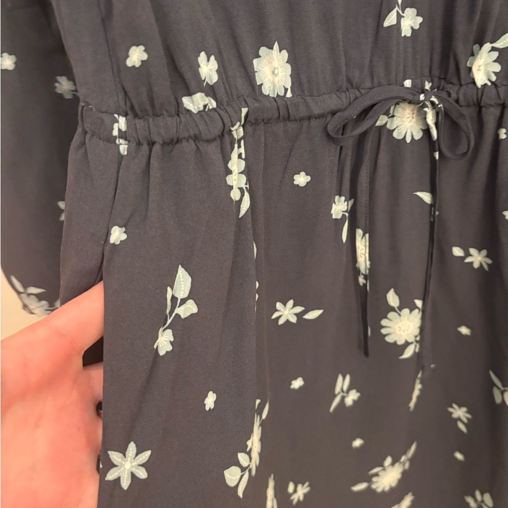 NWT LOFT Outlet Floral Long Sleeve Dress - Picture 2 of 4